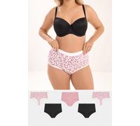 Yours Women's 5 Pack Floral Full Briefs | Size: 22-24 Yours Multicolor 22-24