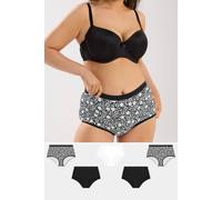 Yours Women's 5 Pack Floral Full Briefs | Size: 22-24 Yours Multicolor 22-24