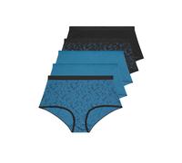 Yours 5 Pack Curve Blue Shooting Star Full Briefs - Women's - Plus Size Curve