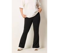 Yours Women's Active Flared Leggings in Black | Size: 18 Yours Black 18