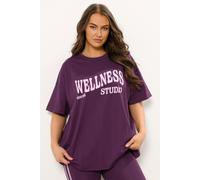 Active 'Wellness Studio' Top Yours Purple 30-32