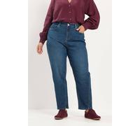 Yours Women's Barrel Leg Jeans in Indigo | Size: 16R