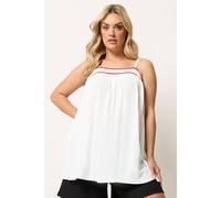 Yours Curve Swirl Cami Swing Vest Top - Women's - Plus Size Curve