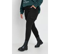 Yours Curve Cargo Pocket Leggings - Women's - Plus Size Curve Black