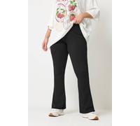 Yours Curve Flared Leggings - Women's - Plus Size Curve Black