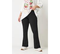 Yours Curve Flared Leggings - Women's - Plus Size Curve Black