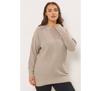Yours Women's Essential Knitted Jumper in Natural | Size: 26-28 Yours Natural 26-28