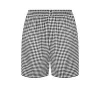 Yours Women's Gingham Shorts in Black | Size: 14 Yours Black 14