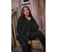 Yours Women's Heavyweight Teddy Fleece in Black | Size: 14 Yours Black 14