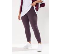 Yours Curve Ribbed Leggings - Women's - Plus Size Curve