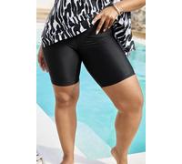 Yours Curve High Waist Swim Shorts - Women's - Plus Size Curve Black