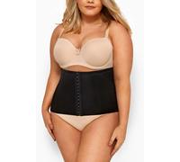 Yours Curve Hook & Eye Control Belly Band - Women's - Plus Size Curve Black