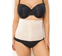 Yours Curve Nude Hook & Eye Control Belly Band - Women's - Plus Size Curve