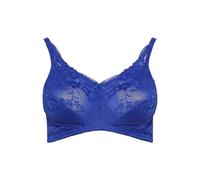 Yours Curve Cobalt Lace Bra - Women's - Plus Size Curve