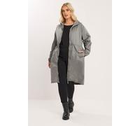 Yours Curve Lightweight Longline Parka Jacket - Women's - Plus Size Curve