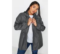 Yours Curve Dark Lightweight Parka Jacket - Women's - Plus Size Curve