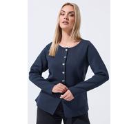 Yours Limited Collection Curve Long Sleeve Compact Knitted Top - Women's - Plus Size Curve