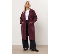 Yours Curve Red Longline Formal Coat - Women's - Plus Size Curve