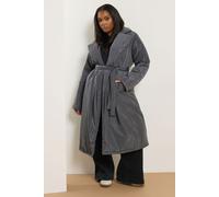 Yours Curve Longline Padded Coat - Women's - Plus Size Curve