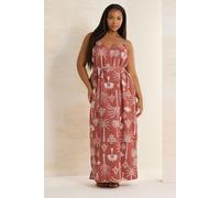 Midaxi Cami Dress Yours Burnt Orange 16