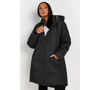 Yours Curve Midi Padded Coat - Women's - Plus Size Curve