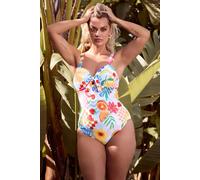 Yours Women's Mixed Summer Print Swimsuit | Size: 18 Yours Multicolor 18