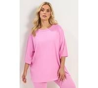 Yours Curve Cobalt Blue Oversized Boxy T-Shirt - Women's - Plus Size Curve