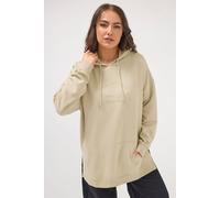 Yours Women's 'Palm Springs' Slogan Hoodie in Medium Beige | Size: 18 Yours Medium Beige 18