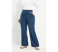 Yours Women's Patch Pocket Jeggings in Blue | Size: 22R