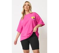 Yours Women's Pull On Denim Cycling Shorts in Black | Size: 22 Yours Black 22