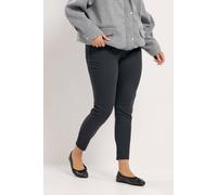 Yours Women's Pull On JENNY Jeggings Trouser in Charcoal | Size: 16