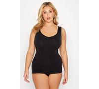 Yours Women's Seamless Control Vest in Black | Size: 26-28 Yours Black 26-28