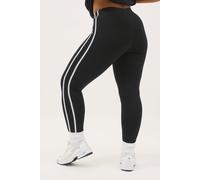 Side Stripe Active Leggings Yours Black 30-32