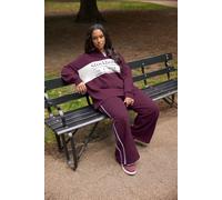 Yours Curve Red 'Stockholm' Rugby Top - Women's - Plus Size Curve