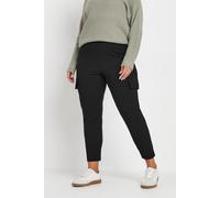 Yours Women's Tailored Scuba Trousers in Black | Size: 22-24 Yours Black 22-24