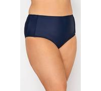 Yours Women's Tummy Control Bikini Brief in Mid Blue | Size: 28 Yours Mid Blue 28