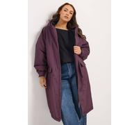 Yours Women's Waterproof Changing Robe in Burgundy | Size: 20-24 Yours Burgundy 20-24