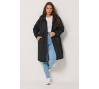 Yours Curve Waterproof Longline Jacket - Women's - Plus Size Curve