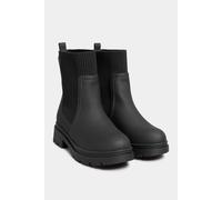 Yours Curve Sock Chelsea Boots In Wide E Fit & Extra Wide Eee Fit - Women's