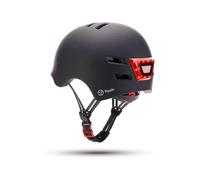 Yourself approved with front and rear LED lights, adjustable, M, black size