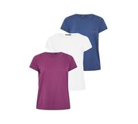 Yourset 3 Pack Curve & Blue Core T-Shirts - Women's - Plus Size Curve