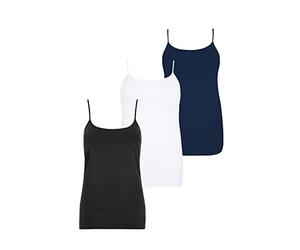 Yourset 3 Pack Curve & Navy Blue Cami Tops - Women's - Plus Size Curve