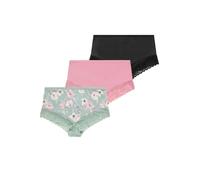Yourset 3 Pack Curve Pink Lace Trim Full Briefs - Women's - Plus Size Curve