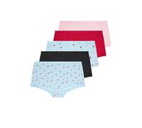 Yourset 5 Pack Curve Blue Berry Print Shorts - Women's - Plus Size Curve