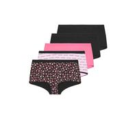 Yourset 5 Pack Curve Heart Print Shorts - Women's - Plus Size Curve