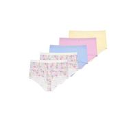 Yourset 5 Pack Curve Pink Floral Spring Full Briefs - Women's - Plus Size Curve