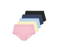 Yourset 5 Pack Curve Red Floral Full Briefs - Women's - Plus Size Curve