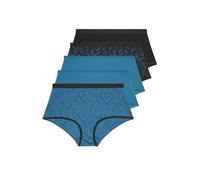 Yourset 5 Pack Curve Red Floral Full Briefs - Women's - Plus Size Curve