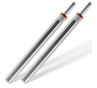 Yoursme SP-2164 2 Packs Lock-Pin 3/4" Boat Seat Post - 16" Tall Aluminum Non-Threaded Pin Post 1.5" Diameter for Fishing Pontoon Cruising Boats, 2 Packs