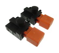 Yourspares 2 x Fits Flymo Easi Glide 300V (9664524-01), Easi Glide 330 (9665550-40), Easi Glide 330XV and Easi Glide 330XV (9665551-40) Lawnmower Switch 8A 250V ON/OFF